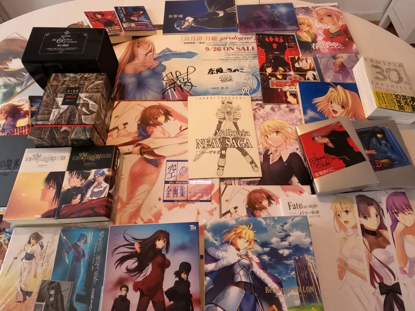Fotografi på manga-samling.